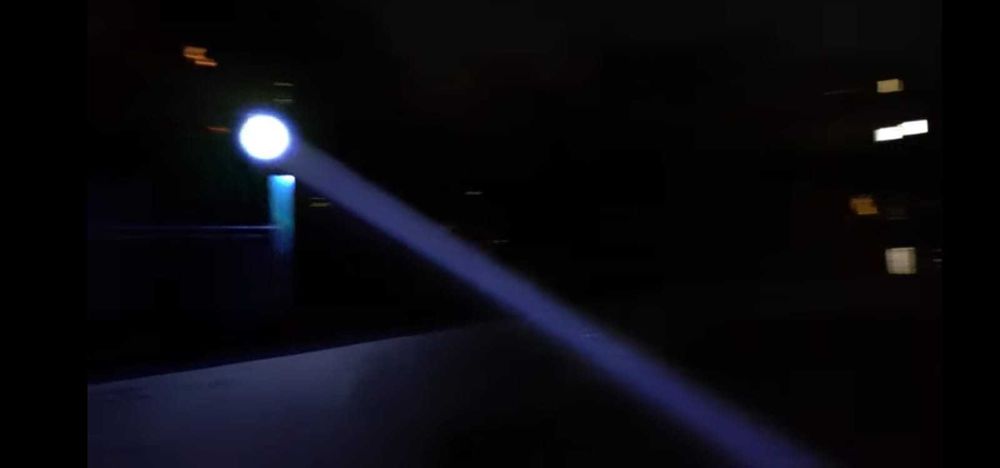 Мощный электрофонарь