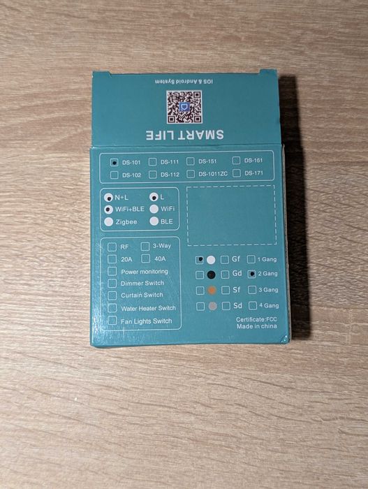 Intrerupătoare Smart Duble Compatibile Alexa & Google Assistant