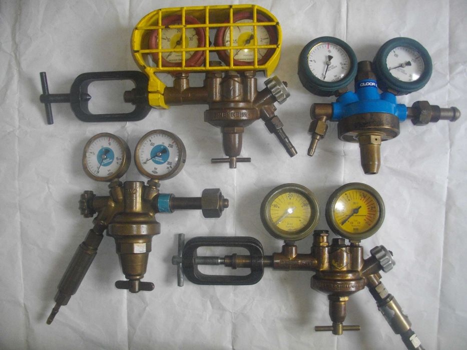 Редуцир вентил за газ Кислород Ацетилен за оксижен РАЗЛИЧНИ ОРИГИНАЛНИ