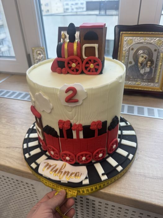 Macheta Tort Aniversar Copil 2 ani