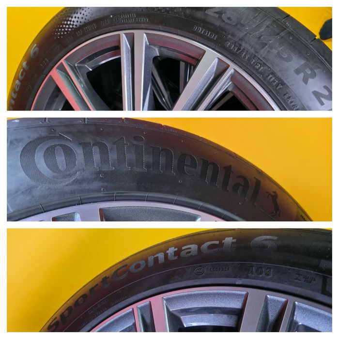Roti Jante Anvelope VARA 285/45/21 5x112 OEM AUDI Q8 CA NOI 2024 2025