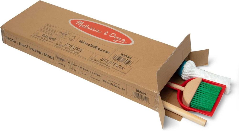 Melissa & Doug, давайте поиграем в домашнюю пыль! Набор из 6 предметов