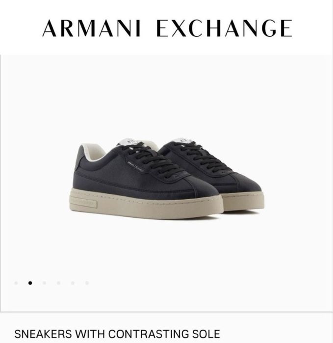 Оригинал Armani Exchange мужские кроссовки