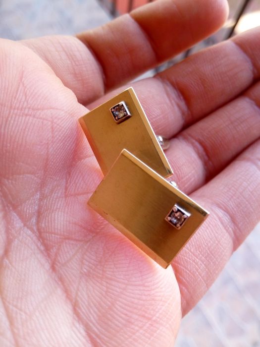 Butoniere cămăși din argint aurit