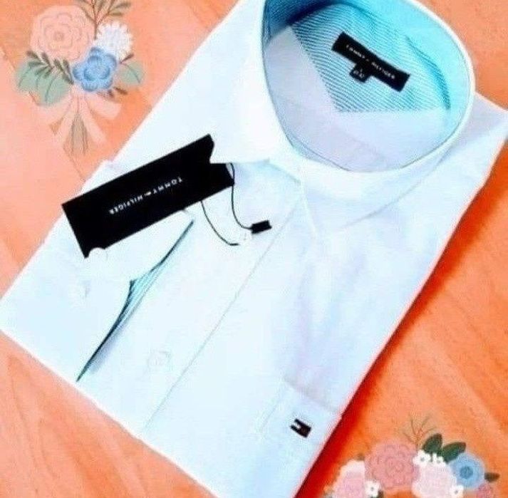 Camasi barbati, bumbac, slim fit Tommy Hilfiger, logo brodat,super cal