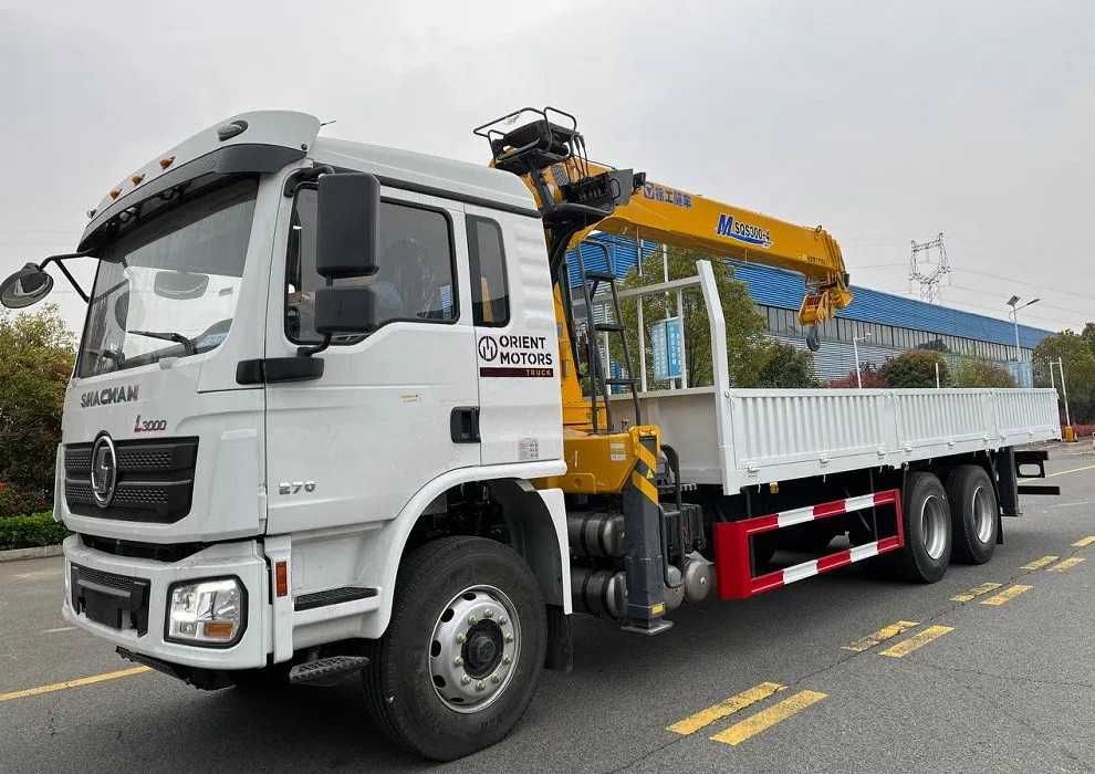 Кран-манипулятор Shacman L3000 6x4 - 12 т