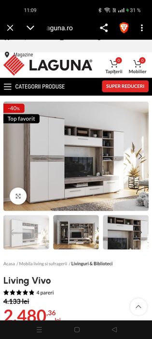Mobila living Sufragerie
