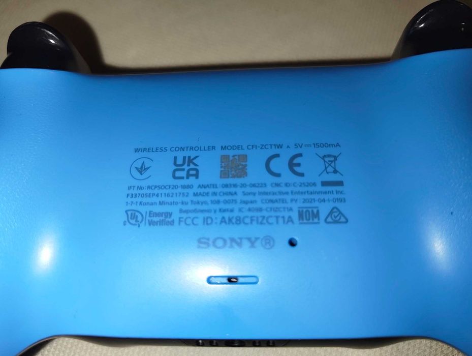 Controller Maneta Sony DualSense V3 Wireless Gamepad PS5 Playstation 5 Starlight Blue
