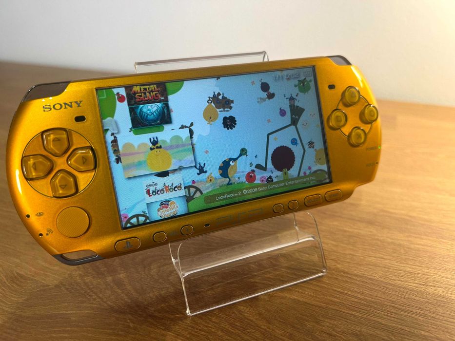 PSP 3000 Gold modată — culoarea preferată de colecționari | Japonia