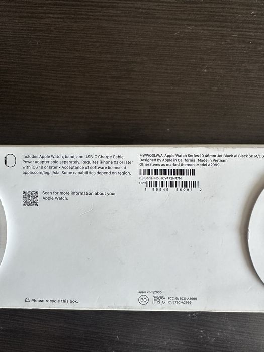 Продам Apple Watch 10 46mm