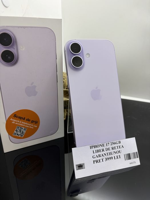 Amanet Royal: Iphone 17/256gb/ Produs Nou /0 incarcari