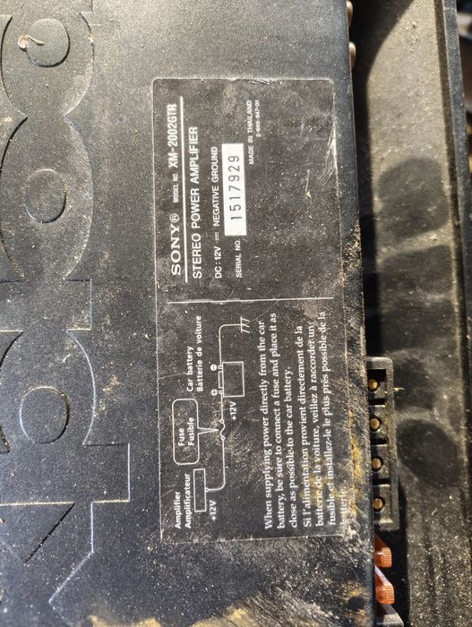 Усилвател Kenwood Sony Xplod и кондензатор Раптор 1 Фарад