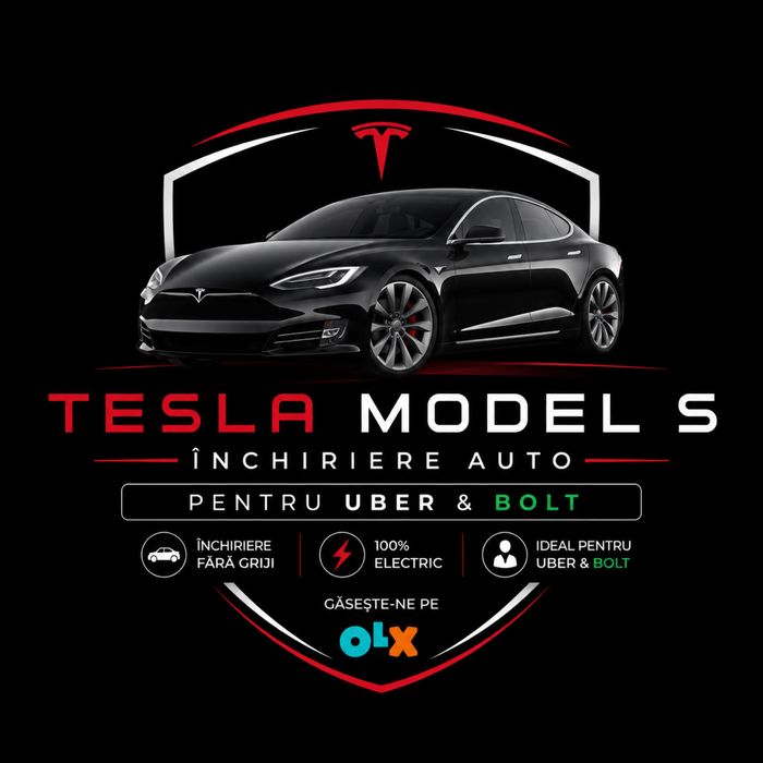 Inchiriez Tesla Model S pentru Ridesharing | Incarcare Gratuita pe Viata
