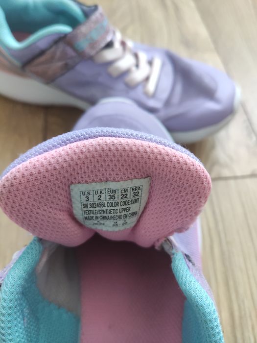 Papuci sport/adidasi fetite Skechers, marimea  35, roz
