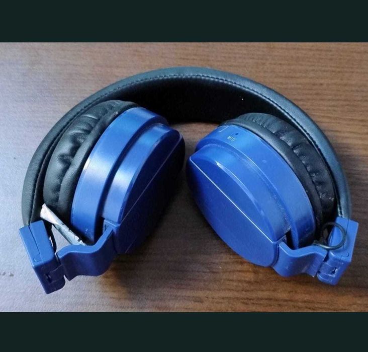 Căști bluetooth Clip Sonic TES 148G - gri și albastre