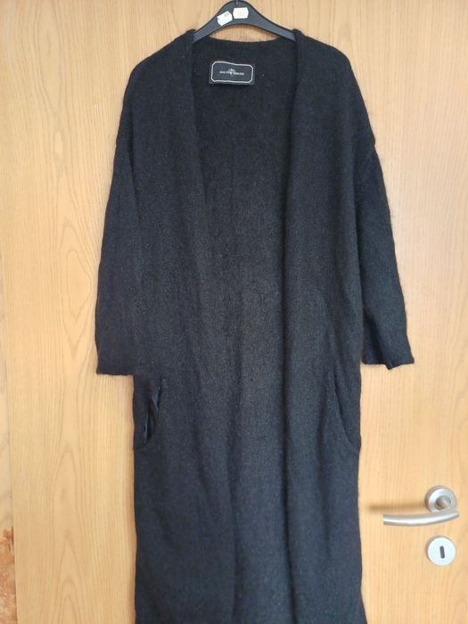 Черна жилетка с мохер by Malene Birger S