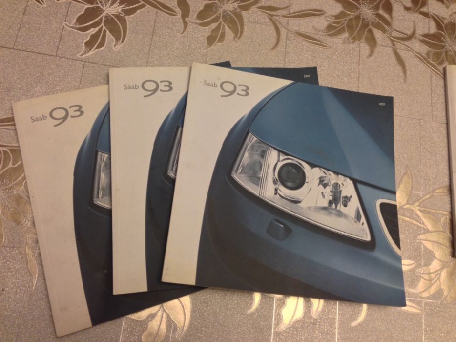 Три Редких Журнала SAAB 9,3 + подарок!