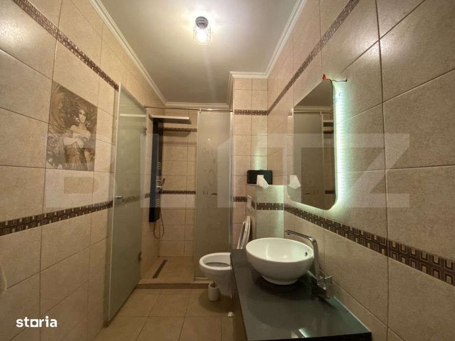 Apartament modern 2 camere, bloc nou, etaj 1 – Podul Jelnei, balcon