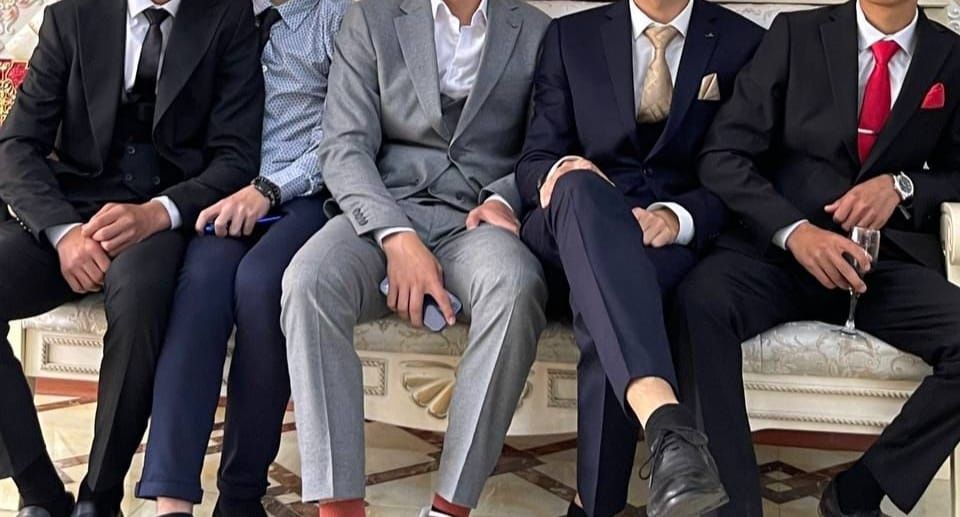 Костюм темно синий