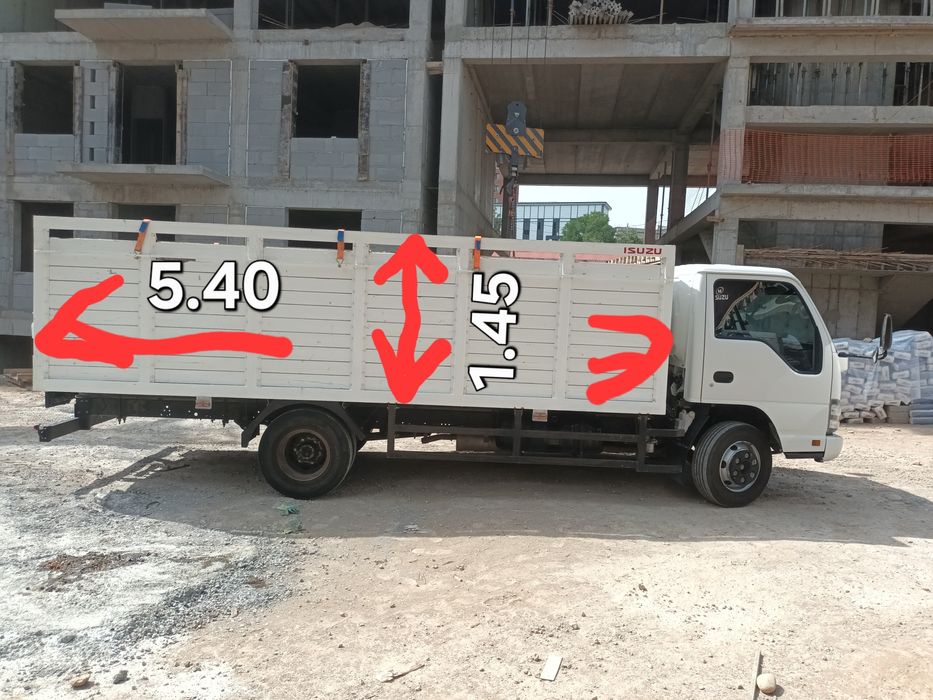 Yuk tashish xizmati Isuzu 24/7 Исузу 5 T Дастовка
Yuk tashish xizmati