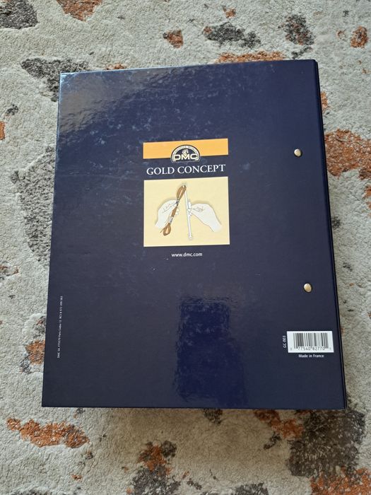 DMC Gold Concept Ring Binder класьор органайзер за 375 чилета