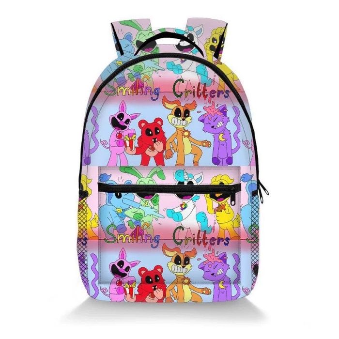 Ghiozdan copii Smiling Critters, 2 modele, Cat Nap