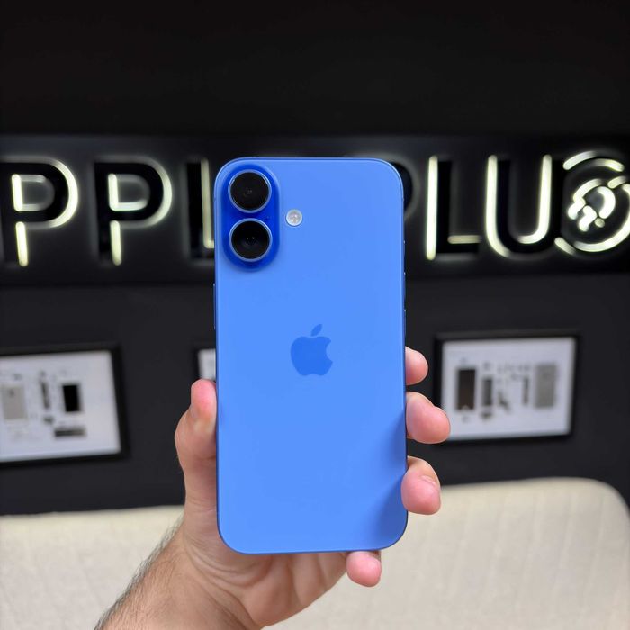iPhone 16 256Gb Ultramarine 94% Baterie + 24 Luni Garanție/ Apple Plug