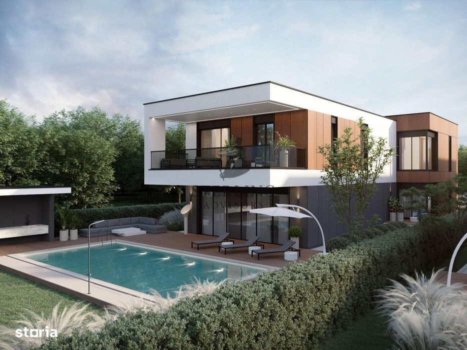 Snagov - vila cu ponton, privat piscina si facilitati sportive