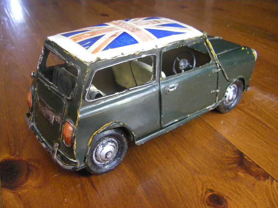 Mini Cooper метална количка ръчна изработка
