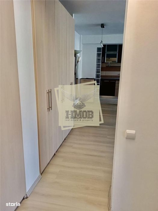 Apartament mobilat 59 mpu etaj intermediar terasa in blocul Y
