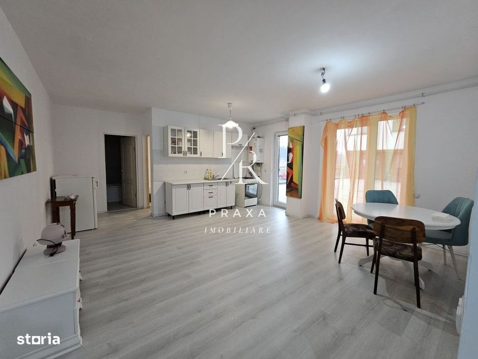 Apartament 3 camere de inchiriat, bloc nou, terasa 80 mp, Tineretulu — fotografia 1