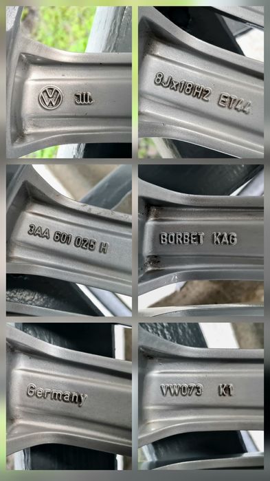 Оригинални джанти Фолксваген Kansas VW  3AA601025H
8Jx18 ET44 ц.о. 57.1