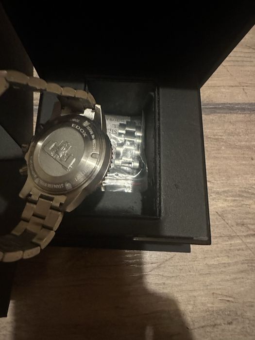 Edox Chronorally S Chronograph 44 mm.