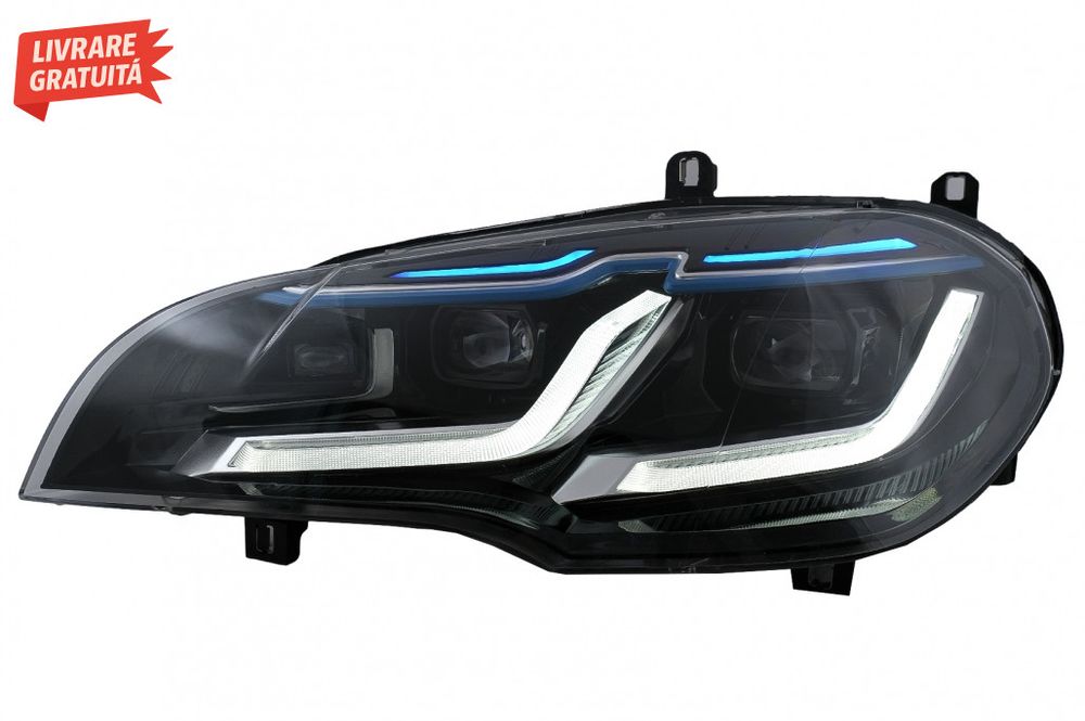 Faruri Full LED BMW X5 E70 (2007-2014) Conversie de la HID la LED
