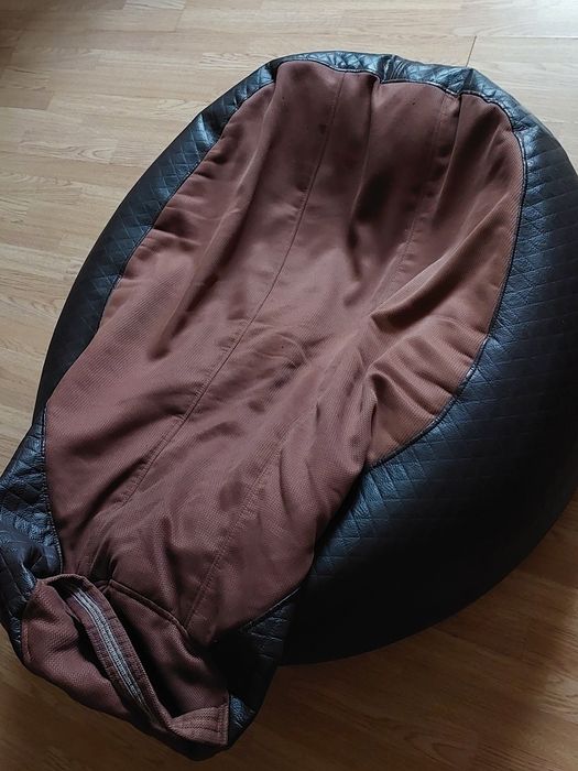 пуфик коричневый