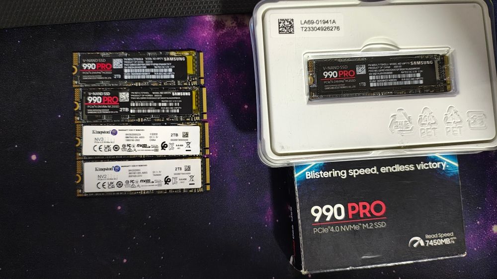 SSD Samsung pro/Kingston de 2TB NOI!
