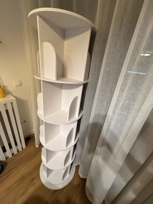 Raft rotativ pentru carti