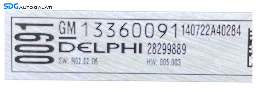 Panou Buton Butoane Comanda Control Radio CD Player Opel Astra J 2009 - 2016 Cod 28299889 13360091 [L8309]