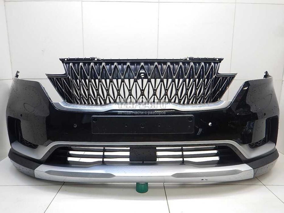 Бампер Бу Оригинал в сборе  Киа Карнивал 2022 - / Kia Carnival 2022 -