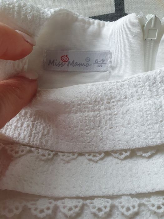 Детска рокля за кръщене (6-9мес.)