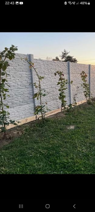 Garduri beton Dâmbovița București Ilfov Giurgiu Argeș Prahova Brașov