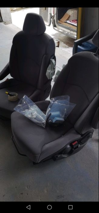 Седалки предни пежо 807 Фият улис  ситроен ц8 ланча федра