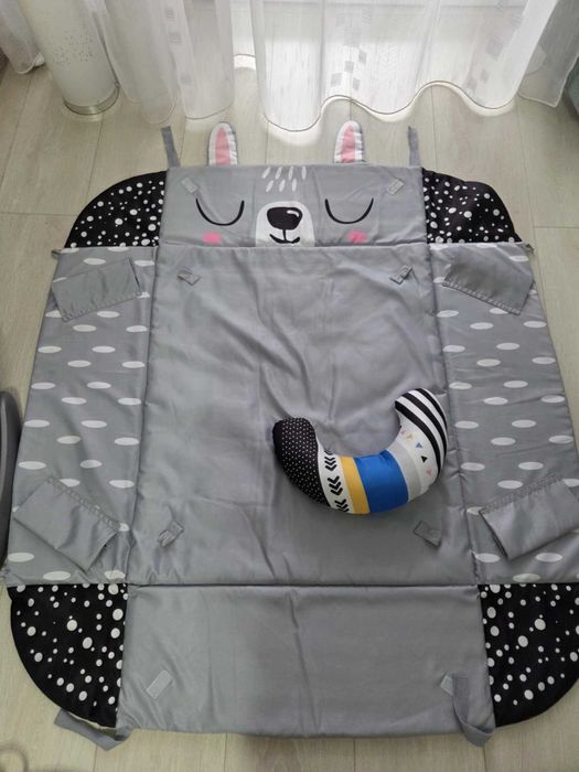 Saltea de Activitati si Spatiu de Joaca 4in1