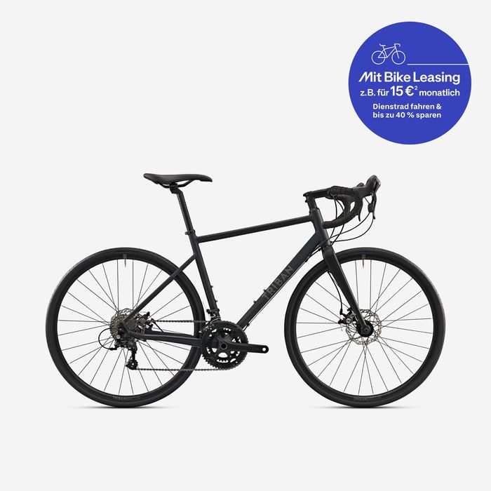 Bicicletă șosea Rc500 Microshift gri - produs resigilat Decathlon