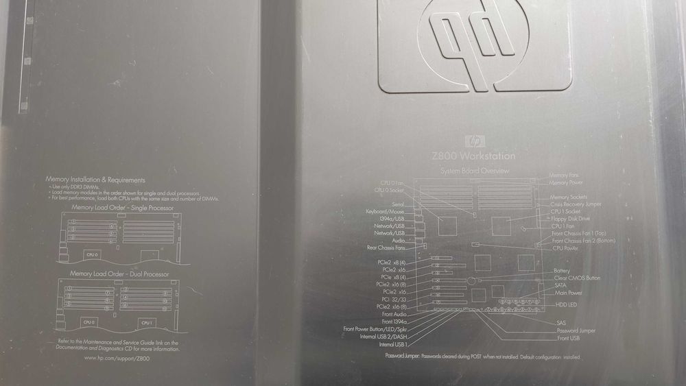 Компютър HP Z800 Workstation