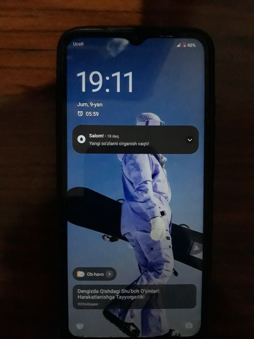 Redmi a1+ dokumenti bilan deyarli yangi