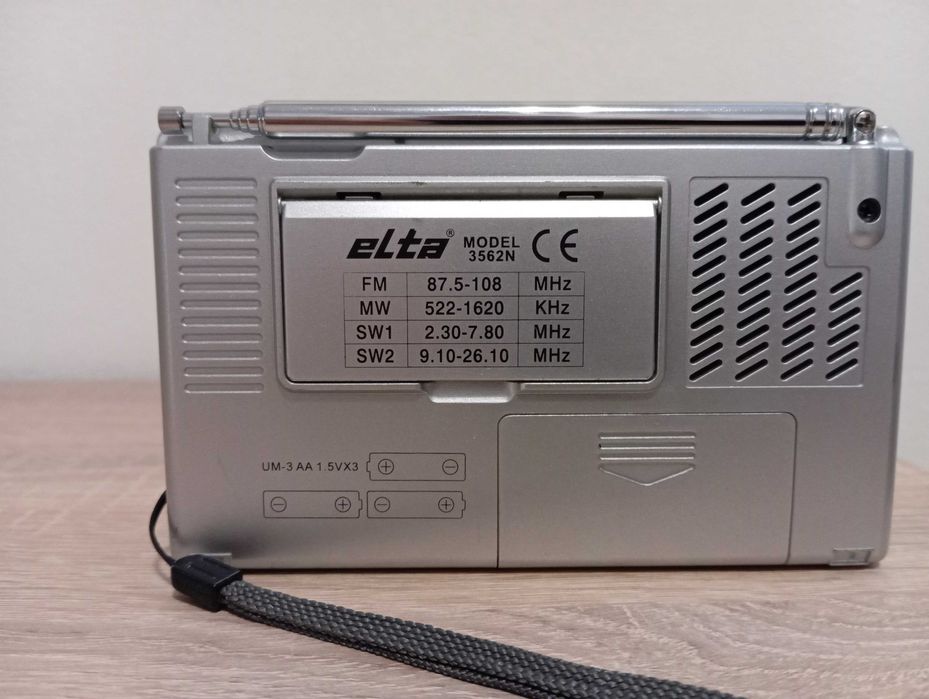 Преносимо радио с цифров тунер