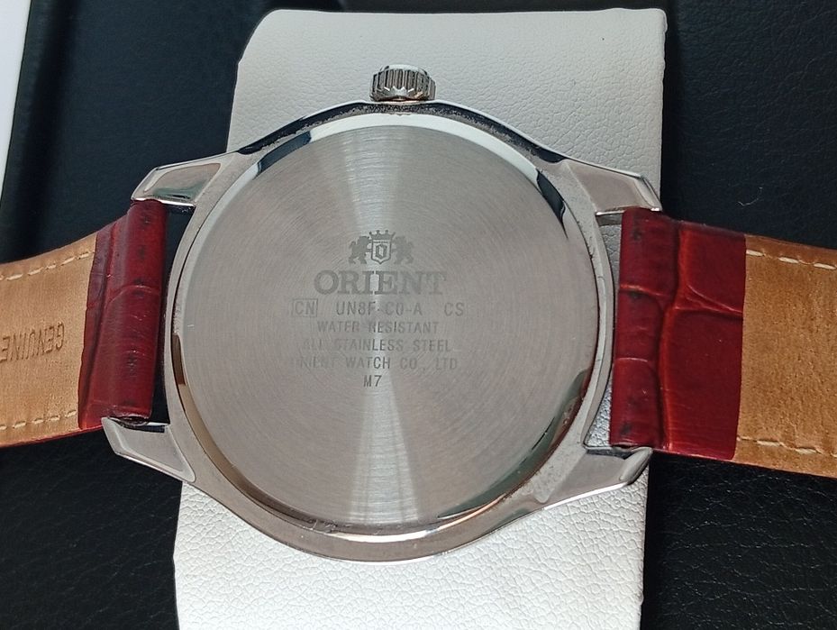 Ретро японски мъжки часовник Ориент Orient One Jewel Един камък кварц нова батерия нов