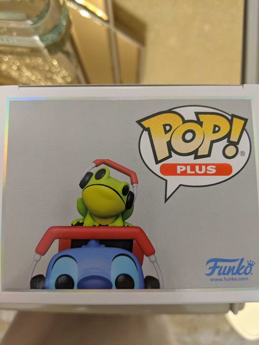 Funko Стич геймер и друг лягушка коллекционный