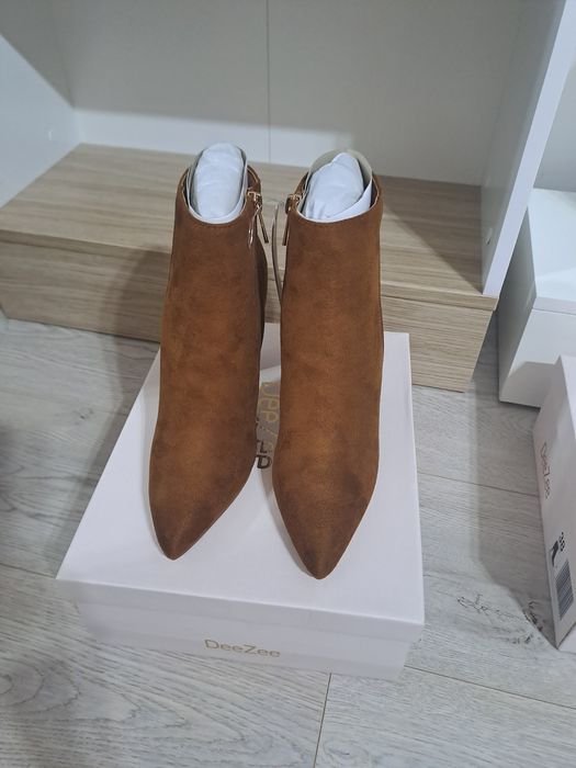 Botine maro elegante